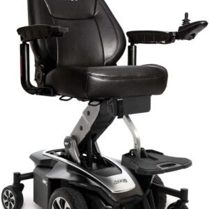 Pride Jazzy Air 2 Electric Power Chair for Adults – Mid-Wheel Drive, 300 lbs Capacity, 16.8-Mile Range, 4 MPH Speed, U-1 Batteries