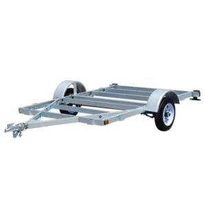 Mowterra STIRLING 5ft x 8ft Galvalume Trailer Kit – Durable 1250 lb Utility Trailer with 12in Wheels