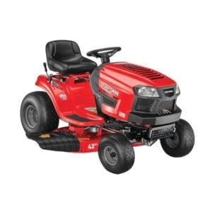 CRAFTSMAN T110 42″ Riding Lawn Mower – 17.5HP Gas Engine, 7-Speed Transmission
