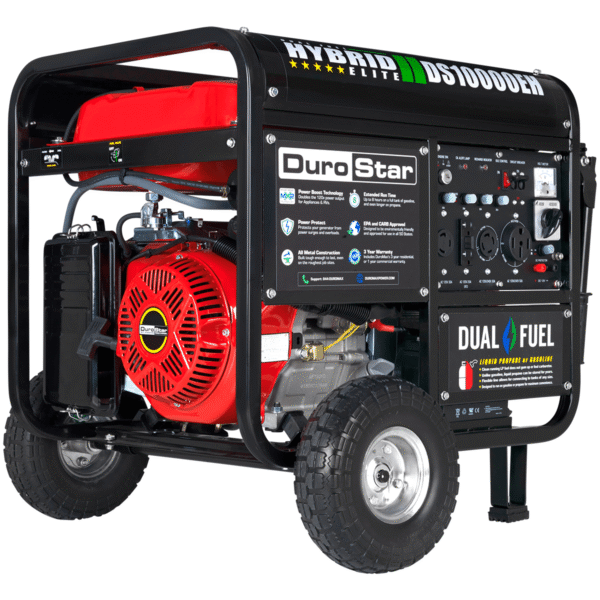 Mowterra 10,000 Watt Dual Fuel Portable Generator