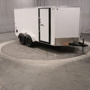7×14 Enclosed Cargo Trailer – Heavy-Duty Utility Hauler for Equipment & Transport