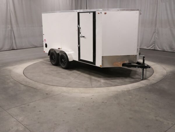 7×14 Enclosed Cargo Trailer – Heavy-Duty Utility Hauler for Equipment & Transport