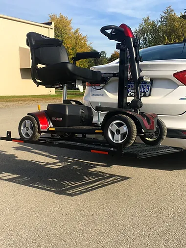 Patriotic Electric Lift Wheelchair Carrier for Cars