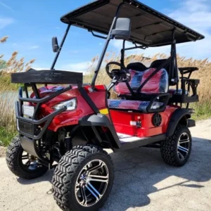 Renegade 4-Seater Lifted Electric Golf Cart – Powerful Street-Ready Design for Leisure & Resort Use