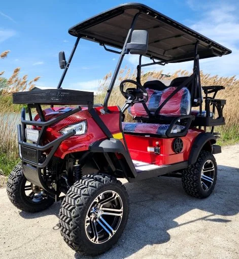 New Lifted Electric Golf Cart – Renegade 4 Seater