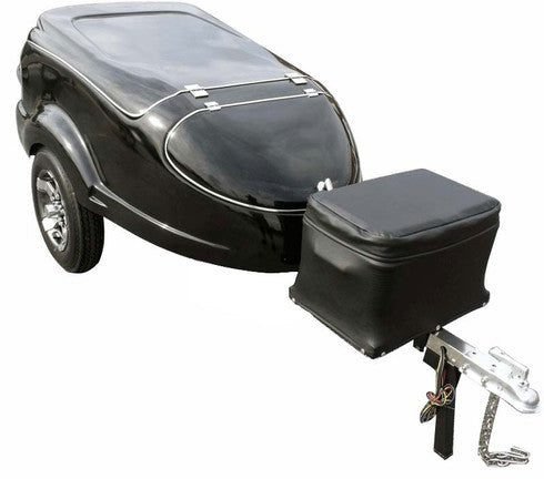 Compact Motorcycle Utility Trailer – Heavy-Duty Single-Bike Hauler for Easy Tow & Transport