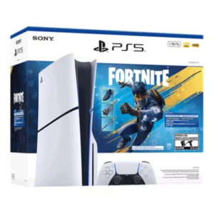 Sony PlayStation 5 Digital Edition – Fortnite Flowering Chaos Limited Bundle – 825GB High-Speed SSD with Exclusive In-Game Cosmetics and DualSense™ Wireless Controller (US Plug)