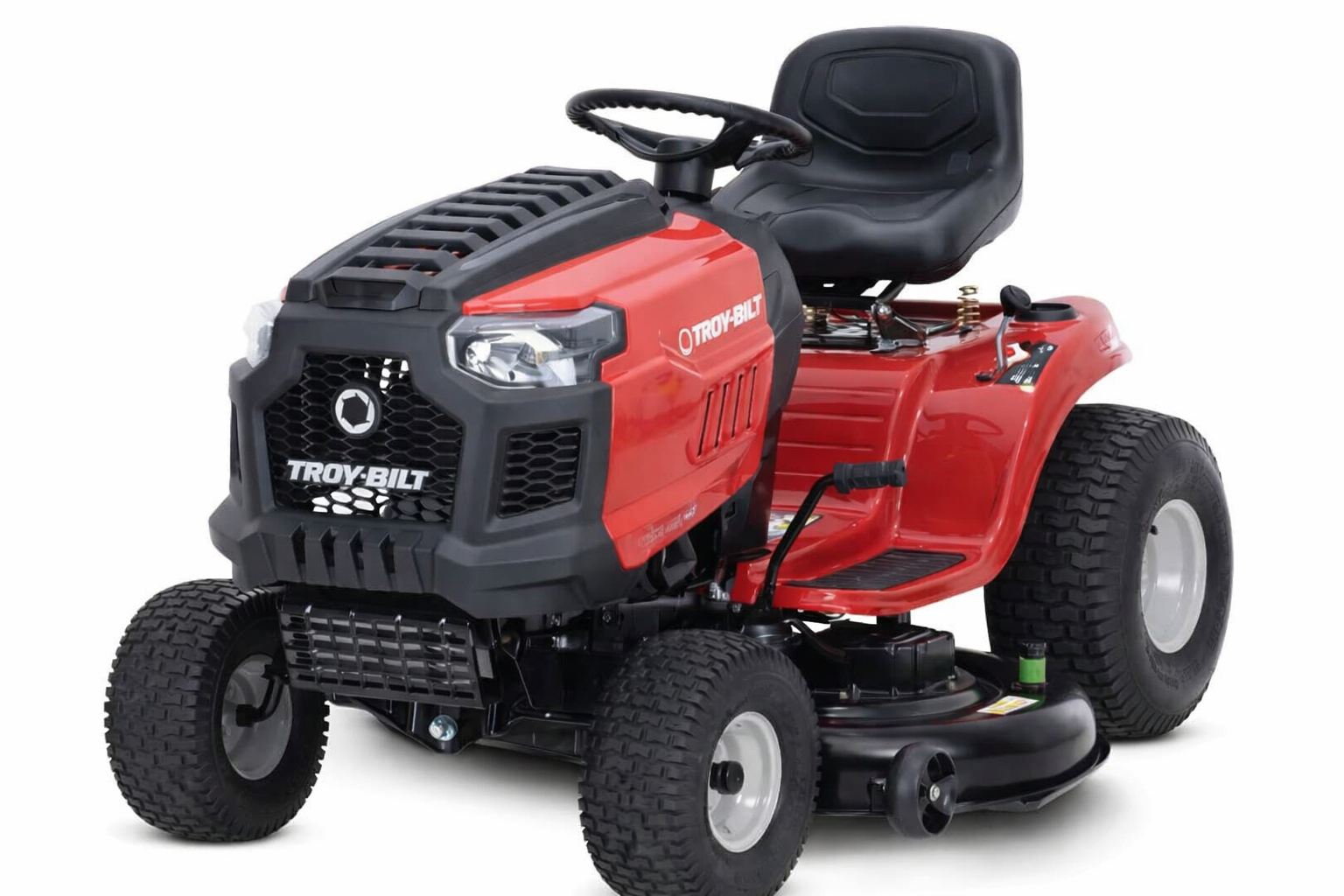 Troy-Bilt Bronco 46B Riding Lawn Tractor – 17.5 HP Briggs & Stratton Engine with 46-Inch Twin-Blade Deck and Automatic Drive System - Image 2