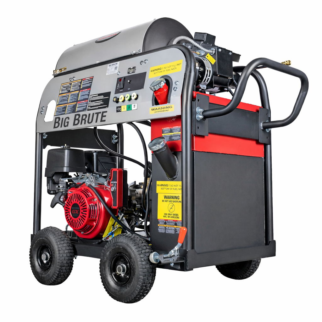 Simpson Big Brute BB65106 Industrial Hot Water Pressure Washer – 4000 PSI at 4.0 GPM with Vanguard® V400 Engine and Diesel-Fired Burner System - Image 2