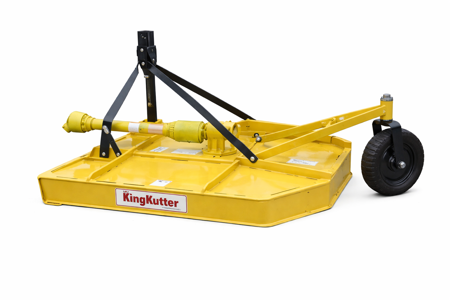 King Kutter 4-Foot Rotary Kutter – Heavy-Duty 40 HP Gearbox with Cat. 1 3-Point Flex Hitch and Shielded PTO Shear Pin Protection - Image 2