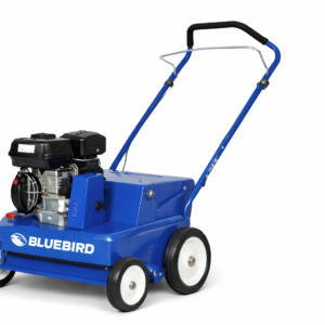 BlueBird 18-Inch Self-Propelled Power Overseeder with Honda® GX160 Engine – Professional-Grade Turf Seeder with Delta-Blade Slicing System and Precision Seed Rate Control