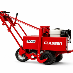 Classen 18-Inch Professional Sod Cutter – High-Speed Self-Propelled Turf Remover with Vibratory Cutting Action and 18-Inch Hardened Steel Blade