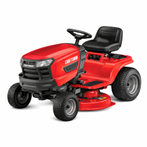 CRAFTSMAN T110 Front-Engine Riding Mower – 42-Inch Cutting Deck, 17.5 HP Briggs & Stratton® Engine, and Mow-in-Reverse Capability