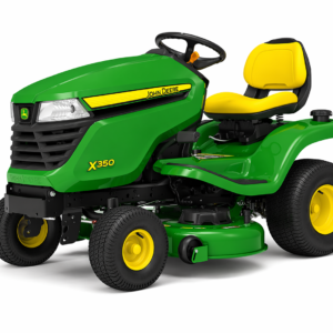John Deere X350 Select Series™ Lawn Tractor – 21.5 HP iTorque™ Power System, 42-Inch Accel Deep™ Mower Deck, and Twin Touch™ Hydrostatic Transmission