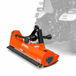 MechMaxx EFS60 60" Light-Duty Flail Mower – PTO-Driven 3-Point Category 1 Attachment for 15-35 HP Compact Tractors