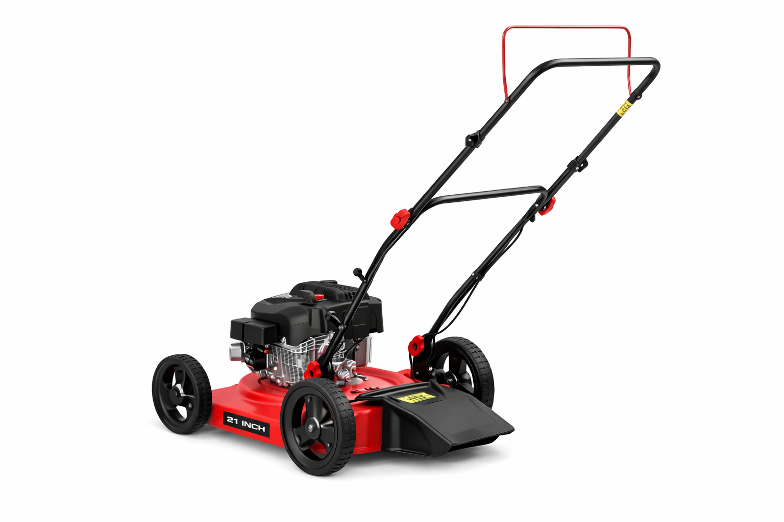 PowerSmart DB8618C 18-Inch Gas Push Lawn Mower – 144cc 4-Stroke OHV Engine, 2-in-1 Side Discharge and Mulching, and Durable Steel Deck - Image 2