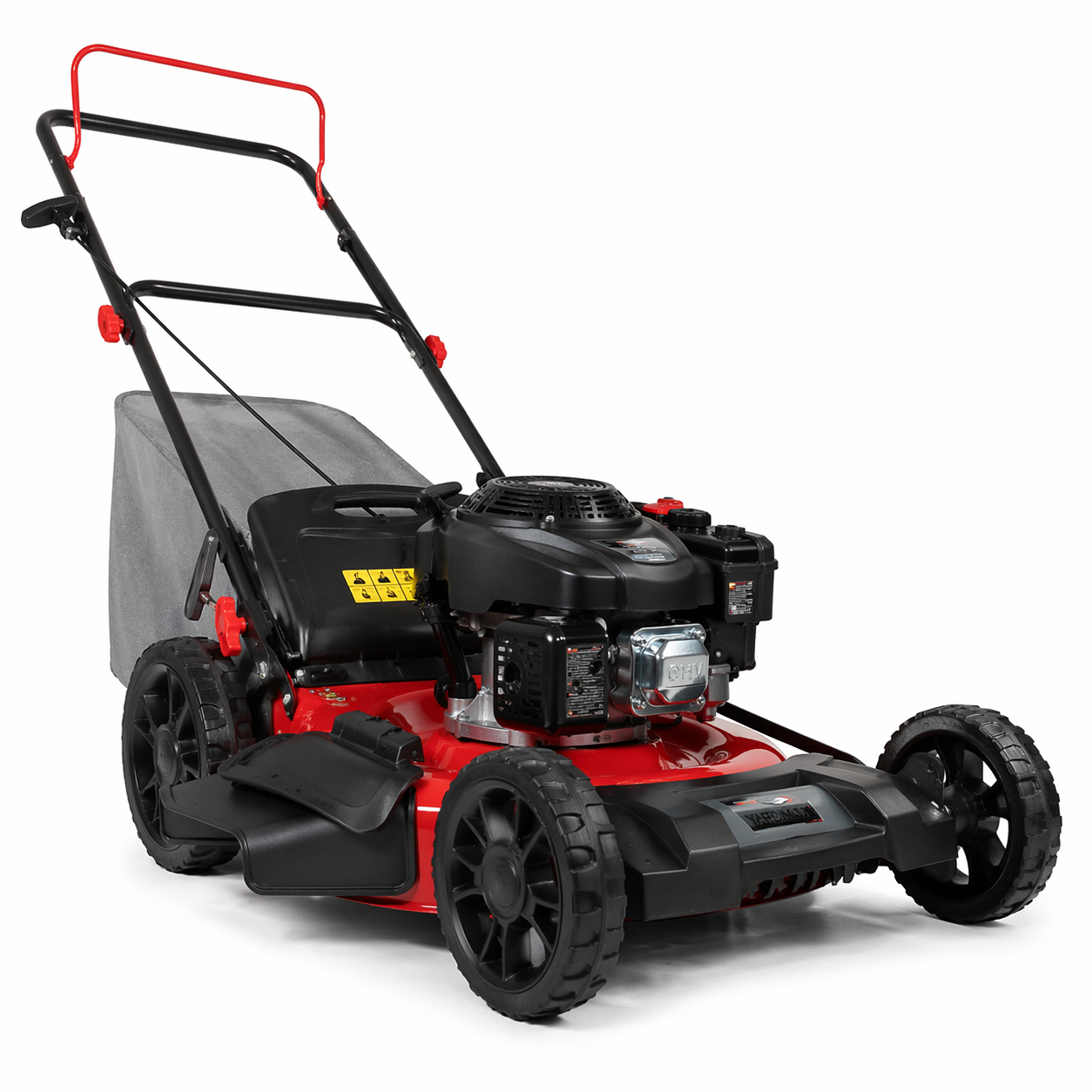 PowerSmart DB8621P 21-Inch Gas Push Lawn Mower – 144cc 4-Stroke OHV Engine, 3-in-1 Capability, and 6-Position Height Adjustment