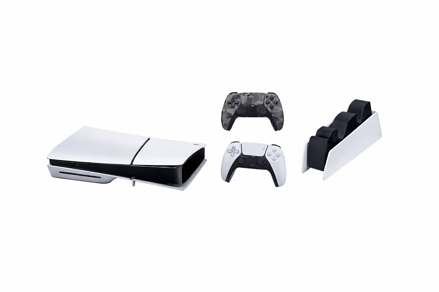 Sony PlayStation 5 Console with Extra DualSense™ Wireless Controller Bundle – 1TB Ultra-High-Speed SSD, Integrated Disc Drive, and Local Multiplayer Ready - Image 2