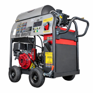 Simpson Big Brute BB65106 Industrial Hot Water Pressure Washer – 4000 PSI at 4.0 GPM with Vanguard® V400 Engine and Diesel-Fired Burner System