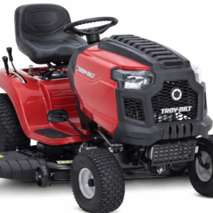 Troy-Bilt Bronco 46B Riding Lawn Tractor – 17.5 HP Briggs & Stratton Engine with 46-Inch Twin-Blade Deck and Automatic Drive System